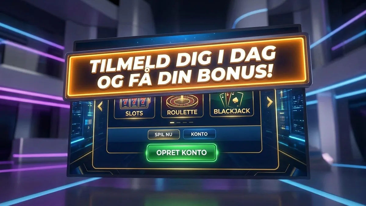 Tilmelding med bonus